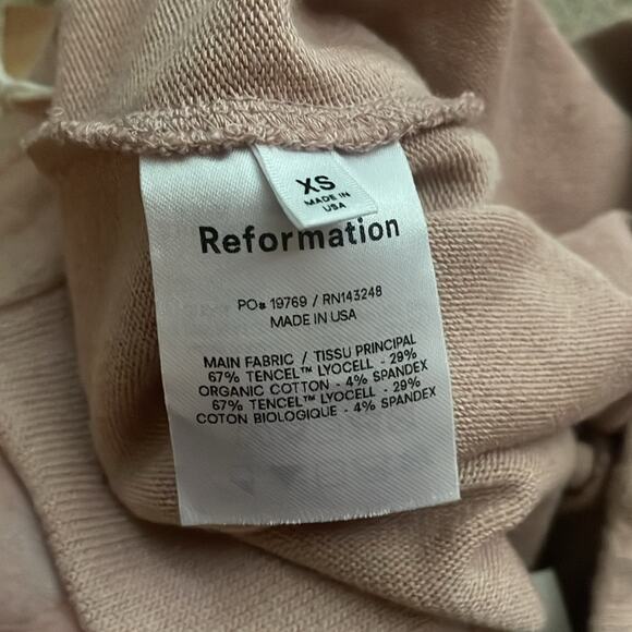 Reformation Cirrus Crop Straight Leg Knit Pants - Picture 13 of 13